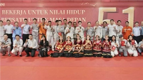 CNGR Indonesia's North Morowali Industrial Base Holds Labor Day Recognition Ceremony